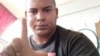 Alejandro Garlobo antes de ser detenido