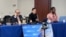 José Rubio, de Civic Rights Defenders; Rosa María Payá, de la Fundación para la Democracia Panamericana, y Norges Rodríguez, de YucaByte, testifican ante la CIDH.