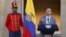 El presidente colombiano, Gustavo Petro, habla durante un acto simbólico de la presentación del proyecto de reforma de salud en Bogotá, Colombia. (REUTERS/Luisa González).