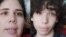 Lorena Maña y su hermano Pavel, uno de los asaltados. (Collage de video en YouTube)