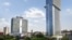 Así sería la vista del Vedado con la Torre K terminada. (Imagen tomada de @HavanaSkyline/Twitter)