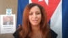Nelva Ortega, esposa del líder opositor y prisionero político cubano José Daniel Ferrer.