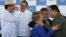 En esta foto de Archivo: Hugo Chávez (der.), Luiz Inacio Lula da Silva y Michelle Bachelet. Detrás Raúl Castro y Manuel Zelaya.