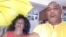 Berta Soler, líder de las Damas de Blanco, y su esposo, el opositor Ángel Moya Acosta.