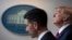 El Presidente Donald Trump escucha el viernes en la Casa Blanca la explicacion del secretario interino de Seguridad Nacional Chad Wolf (Jim Watson/AFP).