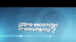 Conéctate | Esconder un documento de las miradas indiscretas Conéctate | Esconder un documento de las miradas indiscretas