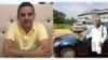Landy Rodríguez (izq) y Assel Herrera, los dos médicos cubanos secuestrados en Kenia el viernes 12 de abril de 2019.