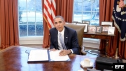 El presidente estadounidense, Barack Obama.