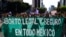 Manifestación a favor del aborto en la capital mexicana. (Ronaldo SCHMIDT / AFP).