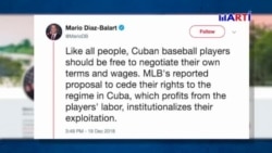 Reacciones a acuerdo entre régimen cubano y Grandes Ligas Reacciones a acuerdo entre régimen cubano y Grandes Ligas