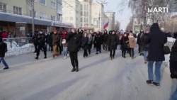 Protestas masivas en Rusia para la liberación de Aleksei Navalny Protestas masivas en Rusia para la liberación de Aleksei Navalny
