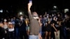 Manifestación de artistas cubanos frente al Ministerio de Cultura, el 27 de noviembre de 2020. (YAMIL LAGE / AFP)