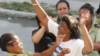 Detención de la Dama de Blanco Gladis Capote en 2018. (Archivo)