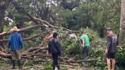 "Fue una chapeadora lo que pasó por aquí": Testimonio desde Playa Baracoa tras el paso de Rafael "Fue una chapeadora lo que pasó por aquí": Testimonio desde Playa Baracoa tras el paso de Rafael