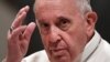 El Papa Francisco en la Basílica San Giovanni en Laterano, Roma.