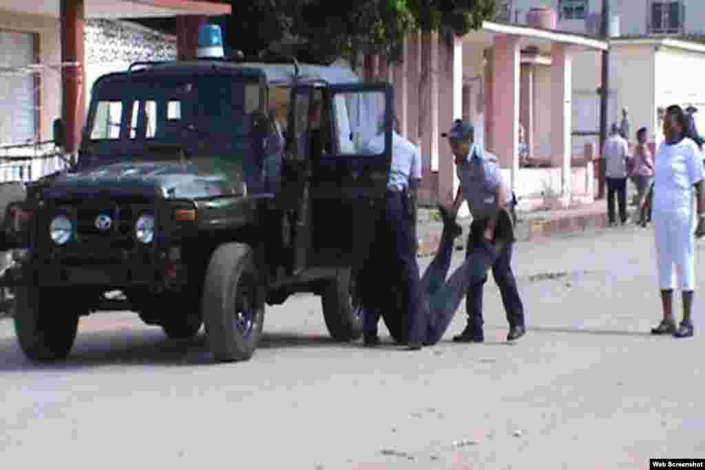 Arresto de Iván Hernández en Colón, domingo 15. 