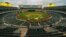 El Ring Central stadium de Oakland, California.