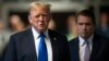 El exmandatario Donald Trump habla ante la prensa en el tribunal de Manhattan, el 30 de mayo de 2024. (Steven Hirsch/ POOL/AFP).