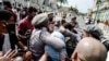 Arrestos en La Habana el 11 de julio de 2021. Entre los presos políticos cubanos hay 36 niños, 133 mujeres y 167 manifestantes del 11J sentenciados por “sedición”.