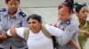 La Dama de Blanco Martha Sánchez cumple una condena de 4 años y medio de cárcel. (Archivo)