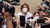 Cristiana Chamorro durante una conferencia de prensa. (AP Foto/Diana Ulloa)