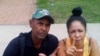La presa política Aimara Nieto Muñoz, junto a su esposo, el opositor Ismael Boris Reñí. (Foto: CubaNet)
