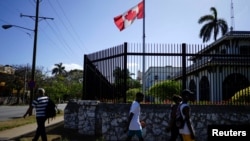 Embajada de Canadá en La Habana.