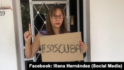 La periodista independiente Iliana Hernández